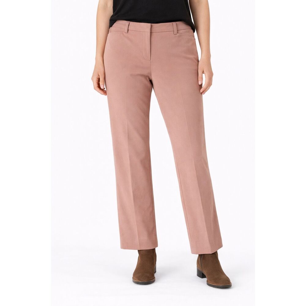 INC International Concepts Daisy Career Pants In Nut 6